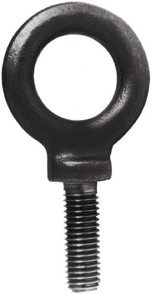 Gibraltar - 9,370 Lb Capacity, Stainless Steel, 1-8 Thread, Fixed Lifting Eye Bolt - Fully Threaded, 2-1/2" Shank, 2-1/2" Thread Length, Shoulder - Apex Tool & Supply