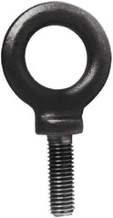 Gibraltar - 9,370 Lb Capacity, Stainless Steel, 1-8 Thread, Fixed Lifting Eye Bolt - Fully Threaded, 2-1/2" Shank, 2-1/2" Thread Length, Shoulder - Apex Tool & Supply