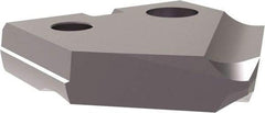Allied Machine and Engineering - 7/8" Diam x 5/32" Thick, Seat Code 1, 90° Included Angle Spade Drill Insert - TiAlN Coated, Cobalt, Grade Super Cobalt, Series T-A - Apex Tool & Supply