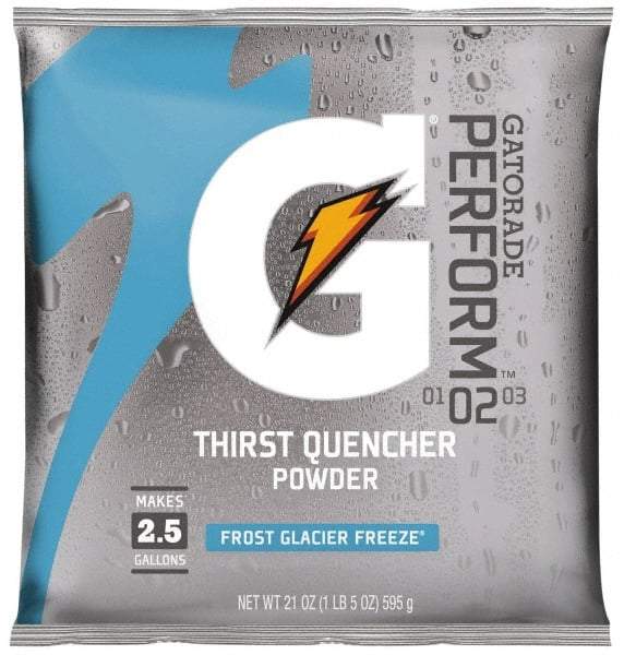 Gatorade - 21 oz Pack Glacier Freeze Activity Drink - Powdered, Yields 2.5 Gal - Apex Tool & Supply