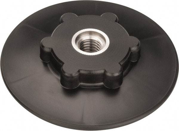 3M - 4-1/2" Max Diam, Abrasive Disc Hub - 5/8-11 Female - Apex Tool & Supply