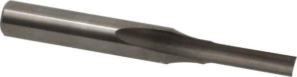 Onsrud - 5/32" Diam, 1/4" Shank Diam, 9/16" Length of Cut, 1 Flute Single Edge Straight Router Bit - 2" Overall Length, Right Hand Cut, Solid Carbide - Apex Tool & Supply