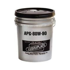 Lubriplate - 5 Gal Pail, Mineral Gear Oil - 15°F to 280°F, 650 SUS Viscosity at 100°F, 84 SUS Viscosity at 210°F, ISO 100 - Apex Tool & Supply