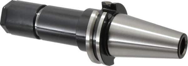 Parlec - 1/32" to 3/4" Capacity, 5.15" Projection, CAT40 Taper Shank, DA180 Collet Chuck - 7.837" OAL - Exact Industrial Supply
