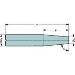 E10-A16-CS-140 Milling Cutters With Exchangeable Solid Cutting Head - Apex Tool & Supply