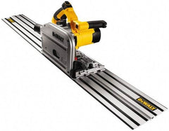 DeWALT - 12 Amps, 6-1/2" Blade Diam, 1,750 to 4,000 RPM, Electric Circular Saw - 120 Volts, 20.07mm Arbor Hole, Right Blade - Apex Tool & Supply