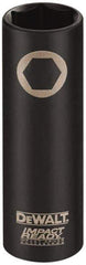 DeWALT - 3/8" Drive 9/16" Deep Impact Socket - 6 Points, 2-1/2" OAL - Apex Tool & Supply