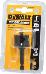DeWALT - 1" Diam, 5/8" Cutting Depth, Hole Saw - Bi-Metal Saw, Toothed Edge - Apex Tool & Supply