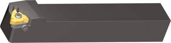 Vargus - External Thread, Right Hand Cut, 3/4" Shank Width x 3/4" Shank Height Indexable Threading Toolholder - 5" OAL, 4ER Insert Compatibility, AL Toolholder, Series Standard - Apex Tool & Supply