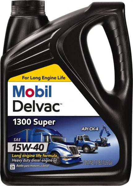 Mobil - 1 Gallon Diesel Engine Oil - Apex Tool & Supply