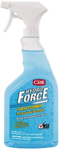 CRC - 30 oz Bottle Glass Cleaner - 30 Oz. Ammonium Bifluoride Glass Cleaner - Apex Tool & Supply