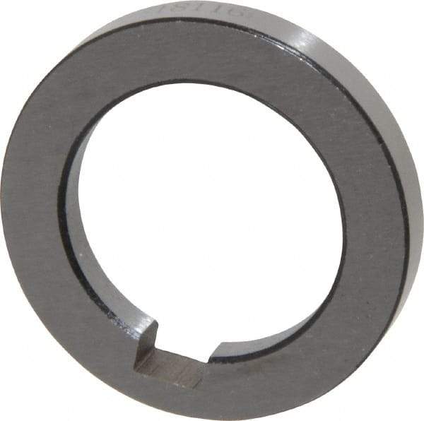 Interstate - 1" ID x 1-1/2" OD, Alloy Steel Machine Tool Arbor Spacer - 1/4" Thick - Exact Industrial Supply