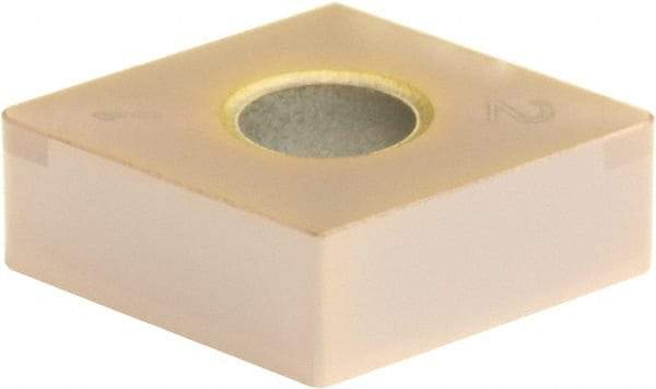 Sumitomo - 2NC-CNGA432 Grade BNC160 PCBN Turning Insert - TiN Finish, 80° Diamond, 1/2" Inscr Circle, 3/16" Thick, 1/32" Corner Radius - Apex Tool & Supply