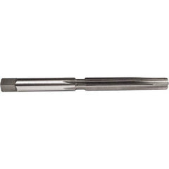 Union Butterfield - 3/16" Diam, Straight Shank, 1-3/4" Flute, Hand Reamer - Apex Tool & Supply