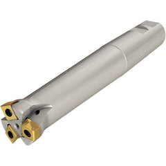 Iscar - 1-1/4" Cut Diam, 0.118" Max Depth of Cut, 1" Shank Diam, Indexable Plunge End Mill - Straight Shank, Through Coolant, Series TangPlunge - Apex Tool & Supply