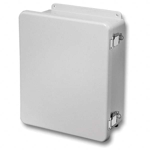 Wiegmann - NEMA 4X Fiberglass Standard Enclosure with Continuous Hinge Cover - Apex Tool & Supply