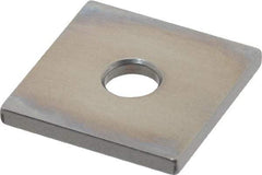 Mitutoyo - 0.1003" Square Steel Gage Block - Accuracy Grade 0, Includes Certificate of Inspection - Apex Tool & Supply