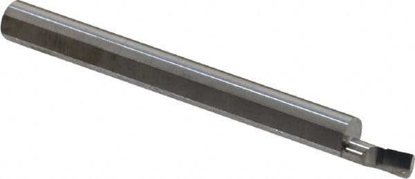 Scientific Cutting Tools - 0.12" Min Bore Diam, 1/4" Max Bore Depth, 3/16 Shank Diam, Boring Bar - Apex Tool & Supply