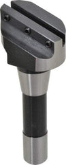 Interstate - 2-1/2" Head, 1 Bit Per Cutter, 5/16" Tool Bit, Fly Cutter - R8 Shank - Apex Tool & Supply