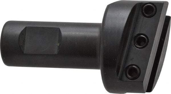 Made in USA - 1-1/2" Head, 3/4" Shank Diam, 1 Bit Per Cutter, 3/8" Tool Bit, Fly Cutter - Straight Shank - Apex Tool & Supply