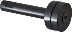 Interstate - Slitting/Slotting Saw Arbor - Straight Shank, 1/2" Shank Diam, 3" OAL, For 3/8" Cutter Hole Diam - Exact Industrial Supply