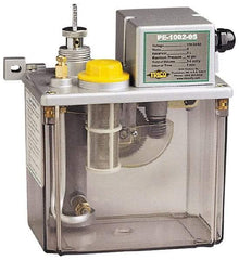 Trico - 2 L Reservoir Capacity, 3 - 6 cm Output per Cycle, 3 - 6 cm Output per Hour, Electric Central Lubrication System - 60 Min Interval Between Cycles, 130mm Wide x 225mm High, 110 Volts, Oil, 5/16-24 Outlet Thread - Apex Tool & Supply