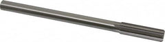 Made in USA - 43/64" High Speed Steel 8 Flute Chucking Reamer - Apex Tool & Supply