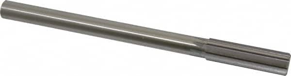 Made in USA - 47/64" High Speed Steel 8 Flute Chucking Reamer - Apex Tool & Supply