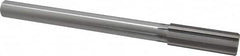 Made in USA - 57/64" High Speed Steel 8 Flute Chucking Reamer - Apex Tool & Supply