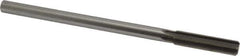 Made in USA - 0.516" High Speed Steel 6 Flute Chucking Reamer - Straight Flute, 0.4355" Straight Shank, 2" Flute Length, 8" OAL - Apex Tool & Supply