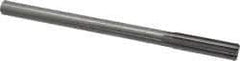 Made in USA - 0.6255" High Speed Steel 8 Flute Chucking Reamer - Straight Flute, 0.5615" Straight Shank, 2-1/4" Flute Length, 9" OAL - Apex Tool & Supply