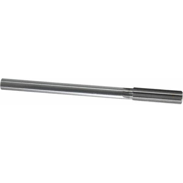 Made in USA - 0.755" High Speed Steel 8 Flute Chucking Reamer - Apex Tool & Supply