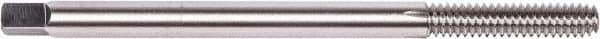Union Butterfield - #4-40 UNC 2B H5 Thread Limit Bottoming Thread Forming Tap - High Speed Steel, Bright Finish, 4" OAL, 9/16" Thread Length, Right Hand Thread, Series 3306E - Apex Tool & Supply