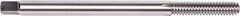 Union Butterfield - #4-40 UNC 2B H5 Thread Limit Bottoming Thread Forming Tap - High Speed Steel, Bright Finish, 4" OAL, 9/16" Thread Length, Right Hand Thread, Series 3306E - Apex Tool & Supply