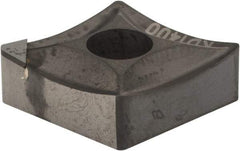 Kennametal - CNMS432 F Grade KD1400 Polycrystalline Diamond (PCD) Turning Insert - 80° Diamond, 1/2" Inscr Circle, 3/16" Thick, 1/32" Corner Radius - Apex Tool & Supply
