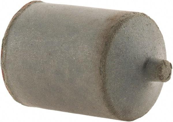 Cratex - 7/8" Max Diam x 1-1/4" Long, Cone, Rubberized Point - Very Fine Grade, Silicon Carbide, 1/4" Arbor Hole, Unmounted - Apex Tool & Supply