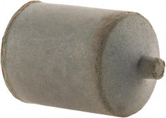 Cratex - 7/8" Max Diam x 1-1/4" Long, Cone, Rubberized Point - Very Fine Grade, Silicon Carbide, 1/4" Arbor Hole, Unmounted - Apex Tool & Supply