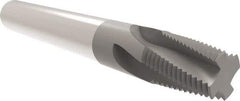 Allied Machine and Engineering - 1/16-28, 1/8-28 BSPT, 0.235" Cutting Diam, 3 Flute, Solid Carbide Helical Flute Thread Mill - Internal/External Thread, 9.98mm LOC, 51mm OAL, 6mm Shank Diam - Apex Tool & Supply