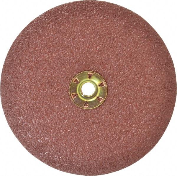 3M - 7" Diam 36 Grit Fiber Disc - Very Coarse Grade, Ceramic, 8,600 Max RPM, Series 982C - Apex Tool & Supply