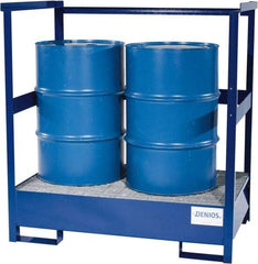 Denios - Mobile Spill Containment Type: Stackable Transport Pallet Number of Drums: 2 - Apex Tool & Supply