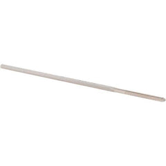 Alvord Polk - 0.0955" High Speed Steel 4 Flute Chucking Reamer - Straight Flute, 0.0928" Straight Shank, 7/8" Flute Length, 3-1/2" OAL - Apex Tool & Supply