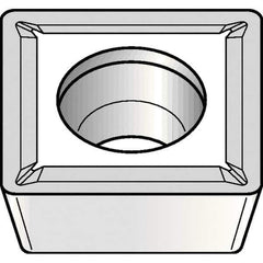 Kennametal - SPMT32.52 LF Grade KCK15 Carbide Turning Insert - TiCN/Al2O3 Finish, 90° Square, 3/8" Inscr Circle, 5/32" Thick, 1/32" Corner Radius - Apex Tool & Supply