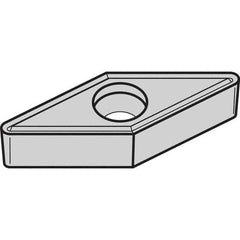 Kennametal - VBMT331 LF Grade KCM15B Carbide Turning Insert - TiOCN Finish, 35° Diamond, 3/8" Inscr Circle, 3/16" Thick, 1/64" Corner Radius - Apex Tool & Supply