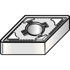 Kennametal - DNMG432 FN Grade KCP10B Carbide Turning Insert - TiCN/Al2O3/TiOCN Finish, 55° Diamond, 1/2" Inscr Circle, 3/16" Thick, 1/32" Corner Radius - Apex Tool & Supply