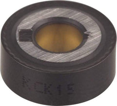 Kennametal - RNMG86 RN Grade KCP10 Carbide Turning Insert - TiCN/Al2O3 Finish, Round, 1" Inscr Circle, 3/8" Thick - Apex Tool & Supply