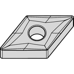 Kennametal - DNMG543 RM Grade KCP25 Carbide Turning Insert - TiCN/Al2O3 Finish, 55° Diamond, 5/8" Inscr Circle, 1/4" Thick, 3/64" Corner Radius - Apex Tool & Supply