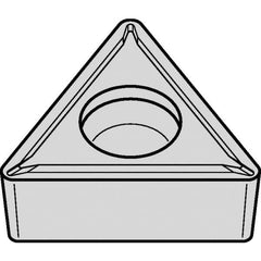 Kennametal - TCMT32.51 LF Grade KCP25B Carbide Turning Insert - TiOCN Finish, 60° Triangle, 3/8" Inscr Circle, 5/32" Thick, 1/64" Corner Radius - Apex Tool & Supply