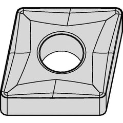 Kennametal - CNMG866 RM Grade KCP25 Carbide Turning Insert - TiCN/Al2O3 Finish, 80° Diamond, 1" Inscr Circle, 3/8" Thick, 3/32" Corner Radius - Apex Tool & Supply