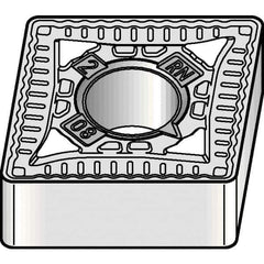 Kennametal - CNMG642 RN Grade KCP40 Carbide Turning Insert - TiN/TiCN/Al2O3 Finish, 80° Diamond, 3/4" Inscr Circle, 1/4" Thick, 1/32" Corner Radius - Apex Tool & Supply