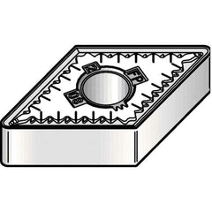 Kennametal - DNMG332 FP Grade KCPK05 Carbide Turning Insert - Al2O3 Finish, 55° Diamond/Rhombic, 3/8" Inscr Circle, 3/16" Thick, 3/64" Corner Radius - Apex Tool & Supply